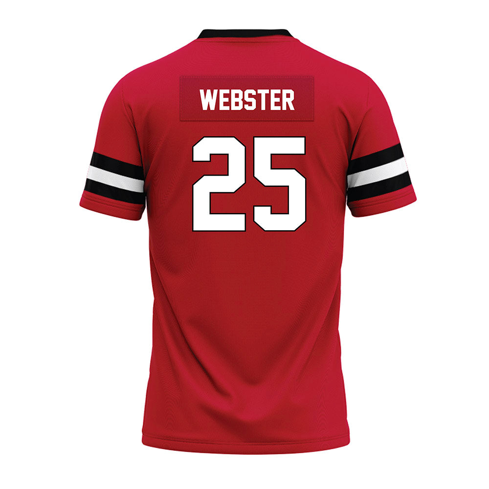 Ball State - NCAA Football : Mikeah Webster - Premium Football Jersey-1