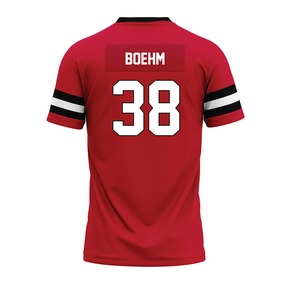 Ball State - NCAA Football : Brody Boehm - Premium Football Jersey-1