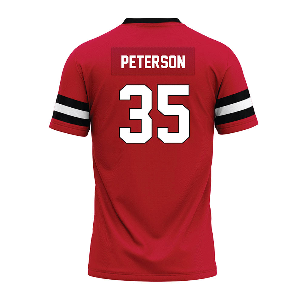 Ball State - NCAA Football : Russell Peterson - Premium Football Jersey-1