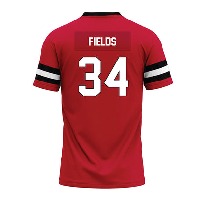 Ball State - NCAA Football : Derek "DJ" Fields - Premium Football Jersey