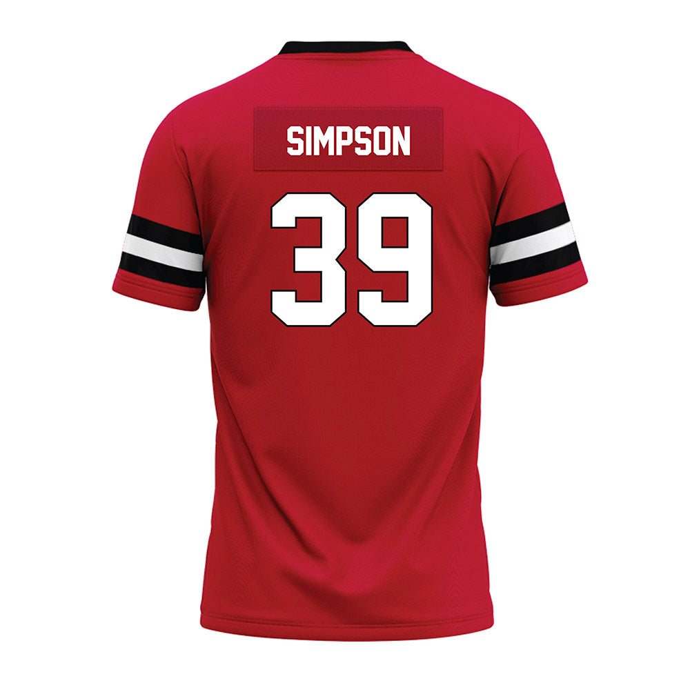 Ball State - NCAA Football : Zavier Simpson - Premium Football Jersey-1