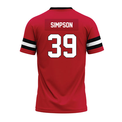 Ball State - NCAA Football : Zavier Simpson - Premium Football Jersey-1