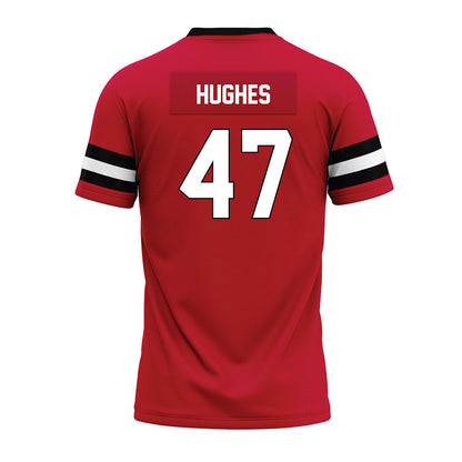 Ball State - NCAA Football : Drew Hughes - Premium Football Jersey