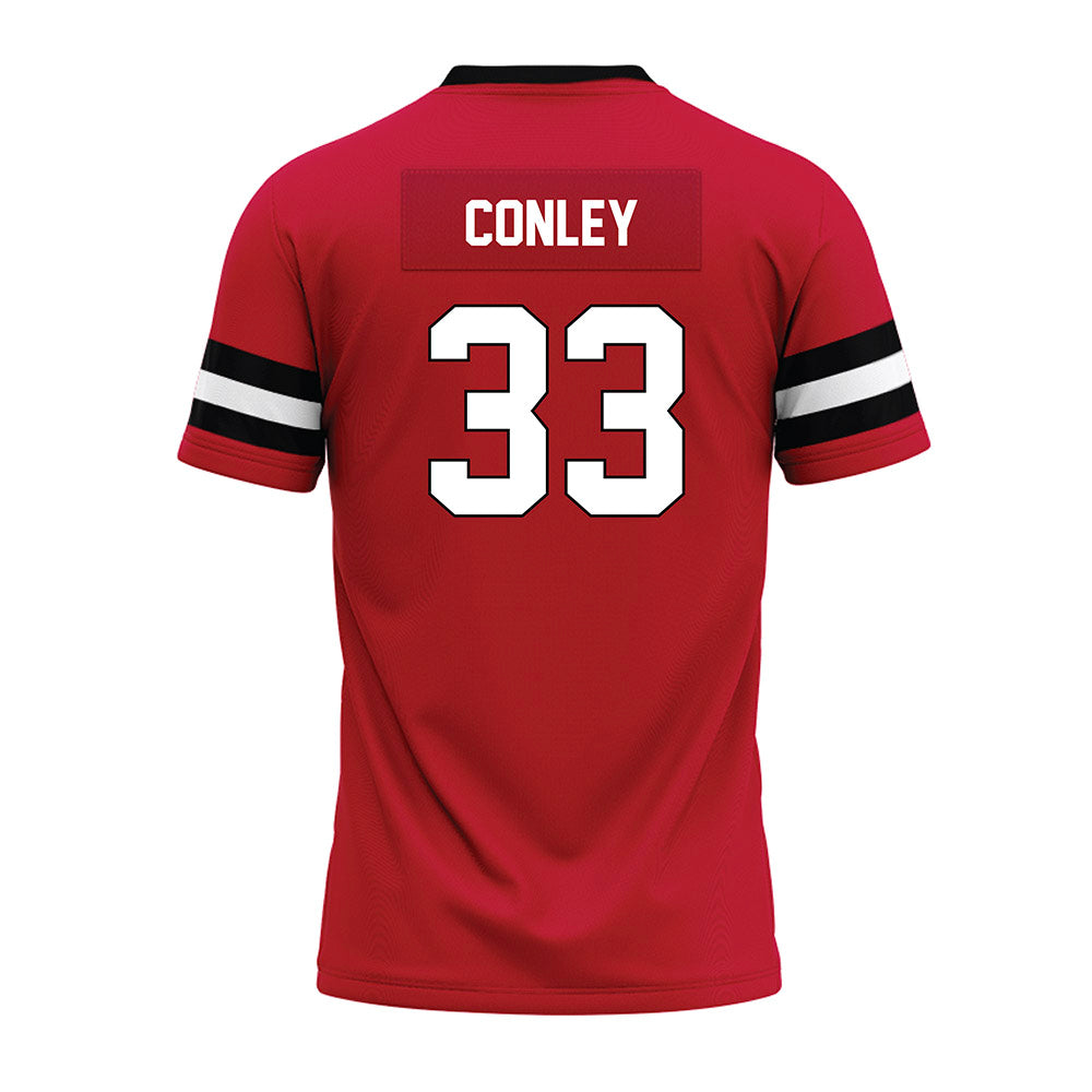 Ball State - NCAA Football : Darin Conley - Premium Football Jersey-1