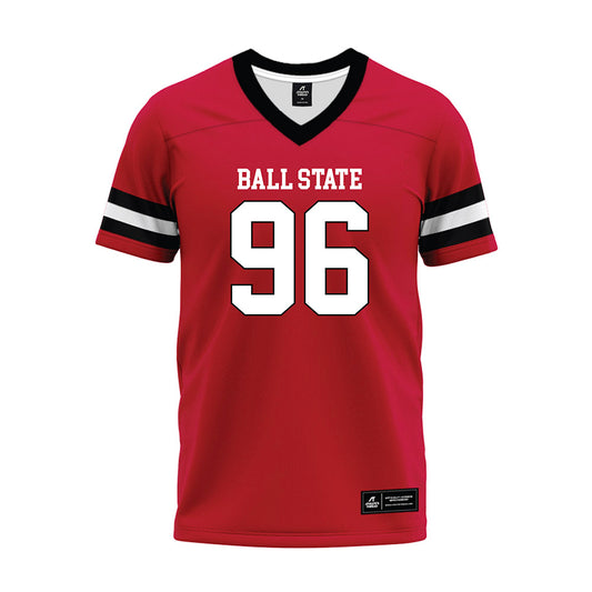 Ball State - NCAA Football : Jackson Courville - Premium Football Jersey