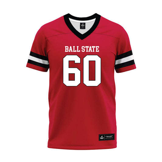 Ball State - NCAA Football : Blake Scriber - Premium Football Jersey-0