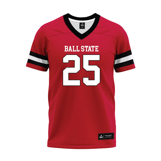 Ball State - NCAA Football : Mikeah Webster - Premium Football Jersey-0