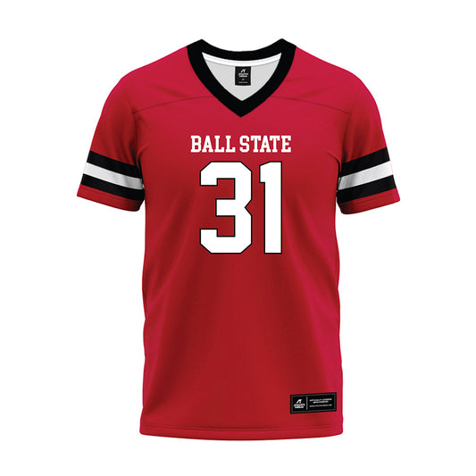 Ball State - NCAA Football : DeJuan Echoles Jr. - Premium Football Jersey-0