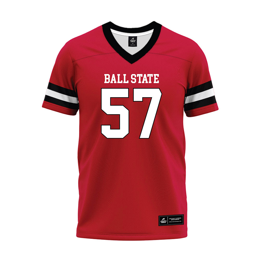 Ball State - NCAA Football : Reese Hill - Premium Football Jersey-0