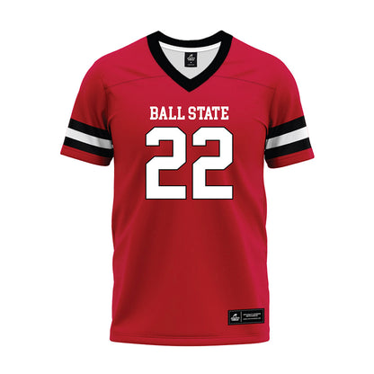 Ball State - NCAA Football : Jack Beebe - Premium Football Jersey-0