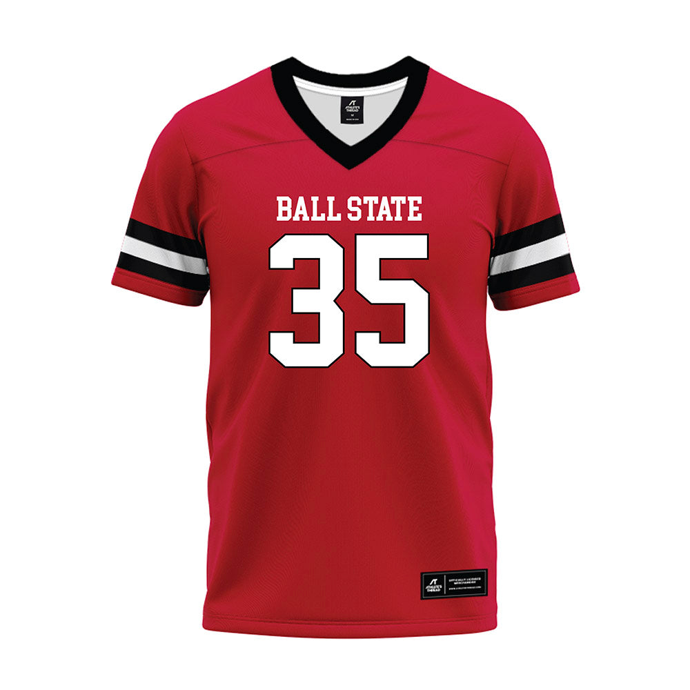 Ball State - NCAA Football : Russell Peterson - Premium Football Jersey-0