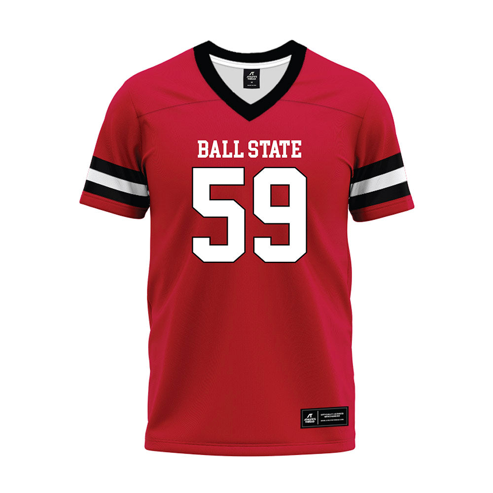 Ball State - NCAA Football : Jackson Constantine - Premium Football Jersey-0