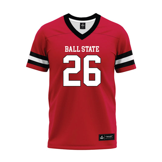 Ball State - NCAA Football : Lucas Szymborski - Premium Football Jersey-0