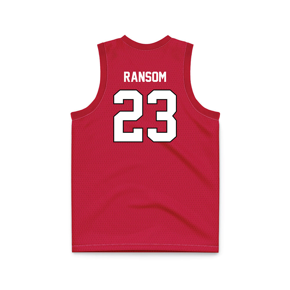 Ball State - NCAA Women's Basketball : Zuri Ransom - Basketball Jersey-1