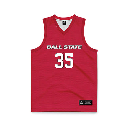 Ball State - NCAA Women's Basketball : Bree Salenbien - Basketball Jersey-0