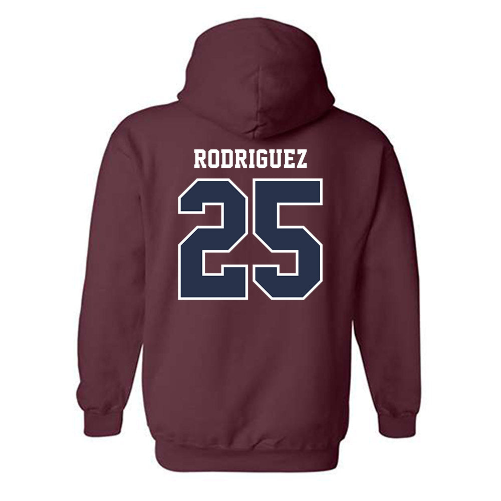 FDU - NCAA Men's Basketball : Daniel Rodriguez - Classic Shersey Hooded Sweatshirt