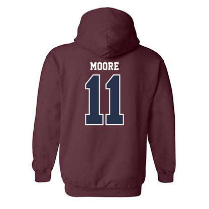 FDU - NCAA Men's Basketball : Sean Moore - Classic Shersey Hooded Sweatshirt