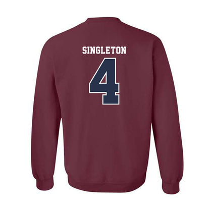 FDU - NCAA Men's Basketball : Grant Singleton - Classic Shersey Crewneck Sweatshirt