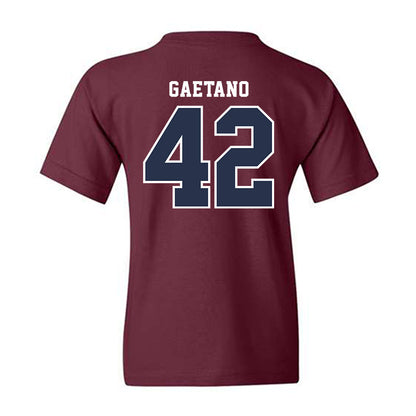FDU - NCAA Baseball : Tyler Gaetano - Classic Shersey Youth T-Shirt-1