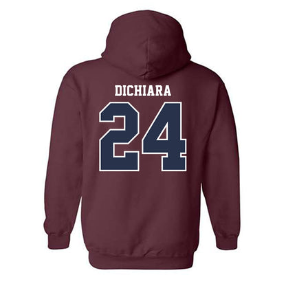 FDU - NCAA Baseball : Anthony DiChiara - Classic Shersey Hooded Sweatshirt-1