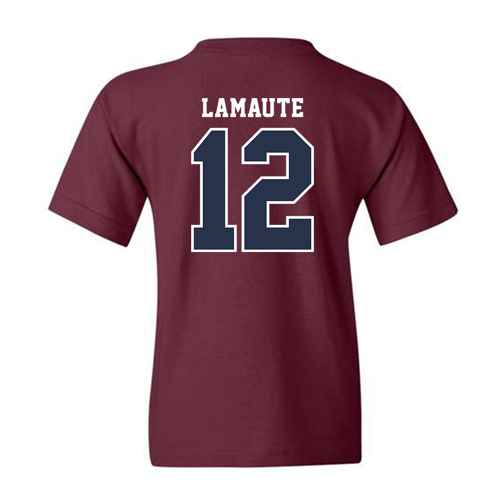 FDU - NCAA Men's Basketball : Sebastien Lamaute - Classic Shersey Youth T-Shirt