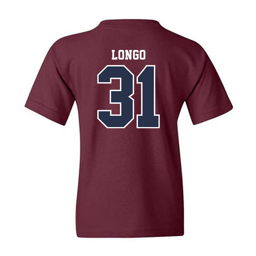 FDU - NCAA Baseball : Peter Longo - Classic Shersey Youth T-Shirt-1