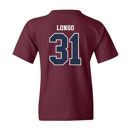 FDU - NCAA Baseball : Peter Longo - Classic Shersey Youth T-Shirt-1