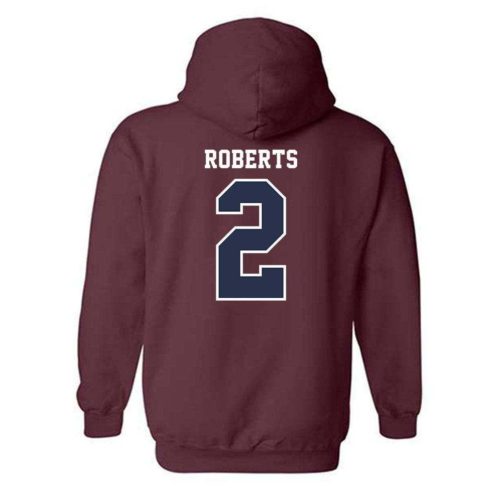 FDU - NCAA Men's Basketball : Demetre Roberts - Classic Shersey Hooded Sweatshirt