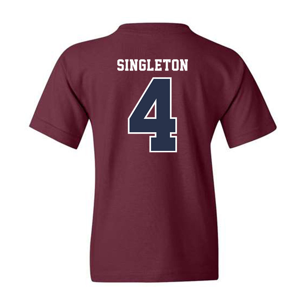 FDU - NCAA Men's Basketball : Grant Singleton - Classic Shersey Youth T-Shirt