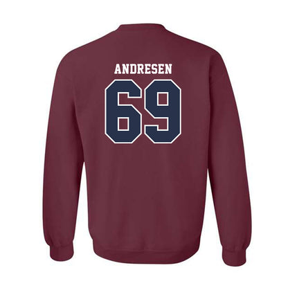 FDU - NCAA Men's Tennis : Jaden Andresen - Classic Shersey Crewneck Sweatshirt-1