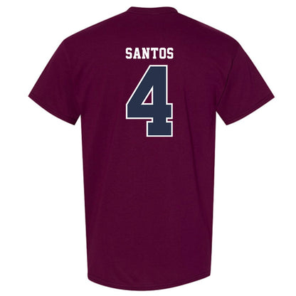 FDU - NCAA Baseball : Aaron Santos - Classic Shersey T-Shirt-1
