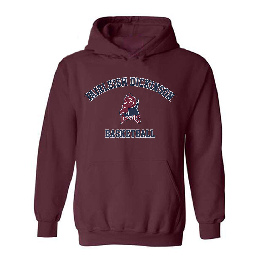 FDU - NCAA Men's Basketball : Frankie Denvir - Classic Shersey Hooded Sweatshirt-0
