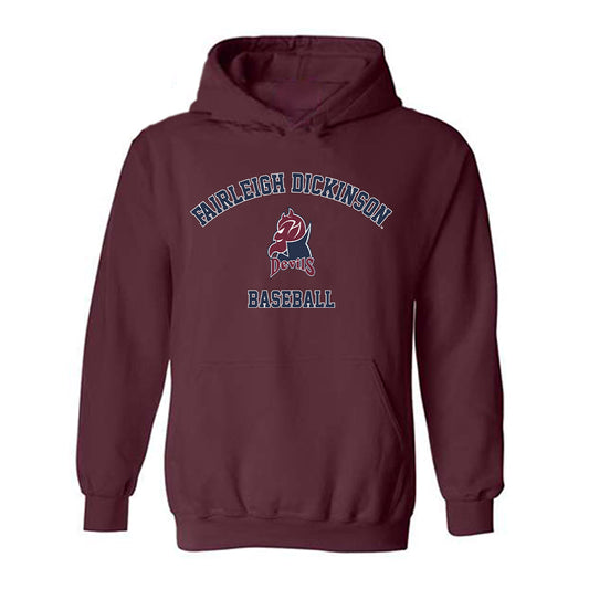 FDU - NCAA Baseball : Evan Sabo - Classic Shersey Hooded Sweatshirt-0