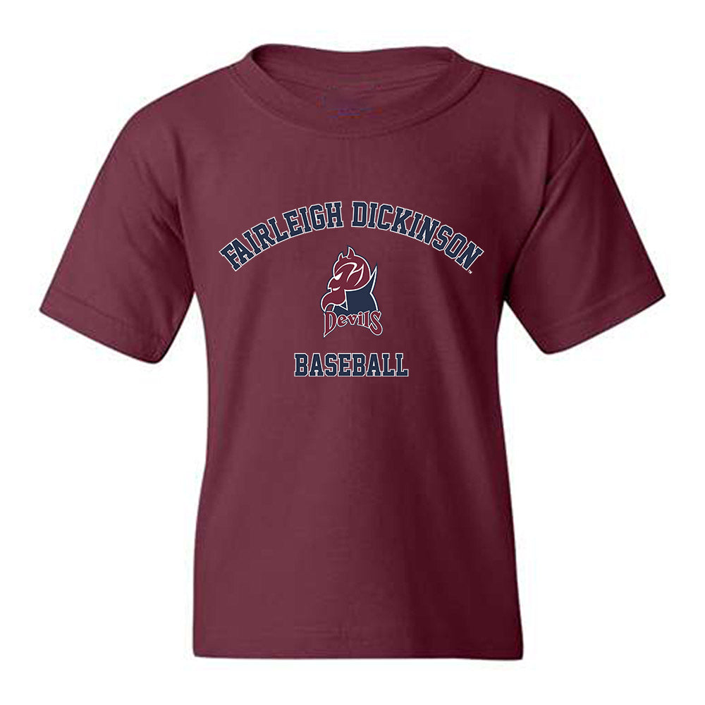 FDU - NCAA Baseball : Peter Longo - Classic Shersey Youth T-Shirt-0