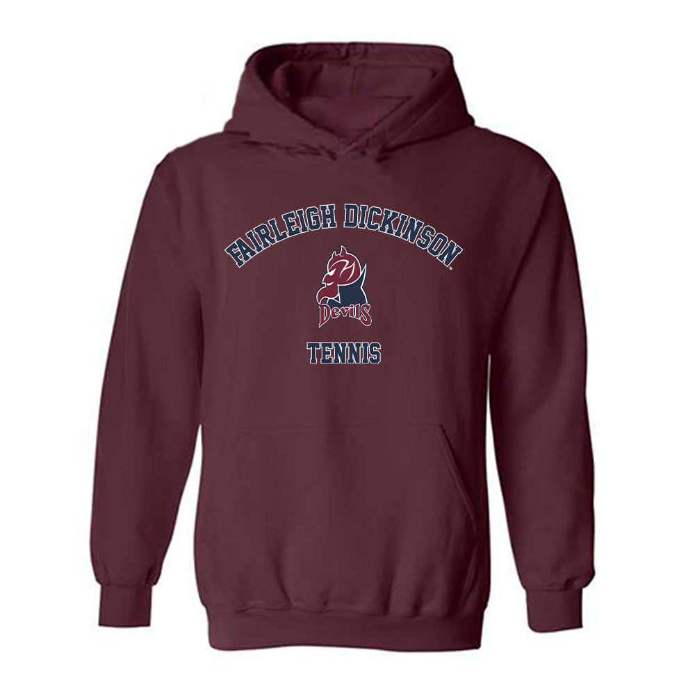 FDU - NCAA Men's Tennis : Jaden Andresen - Classic Shersey Hooded Sweatshirt-0