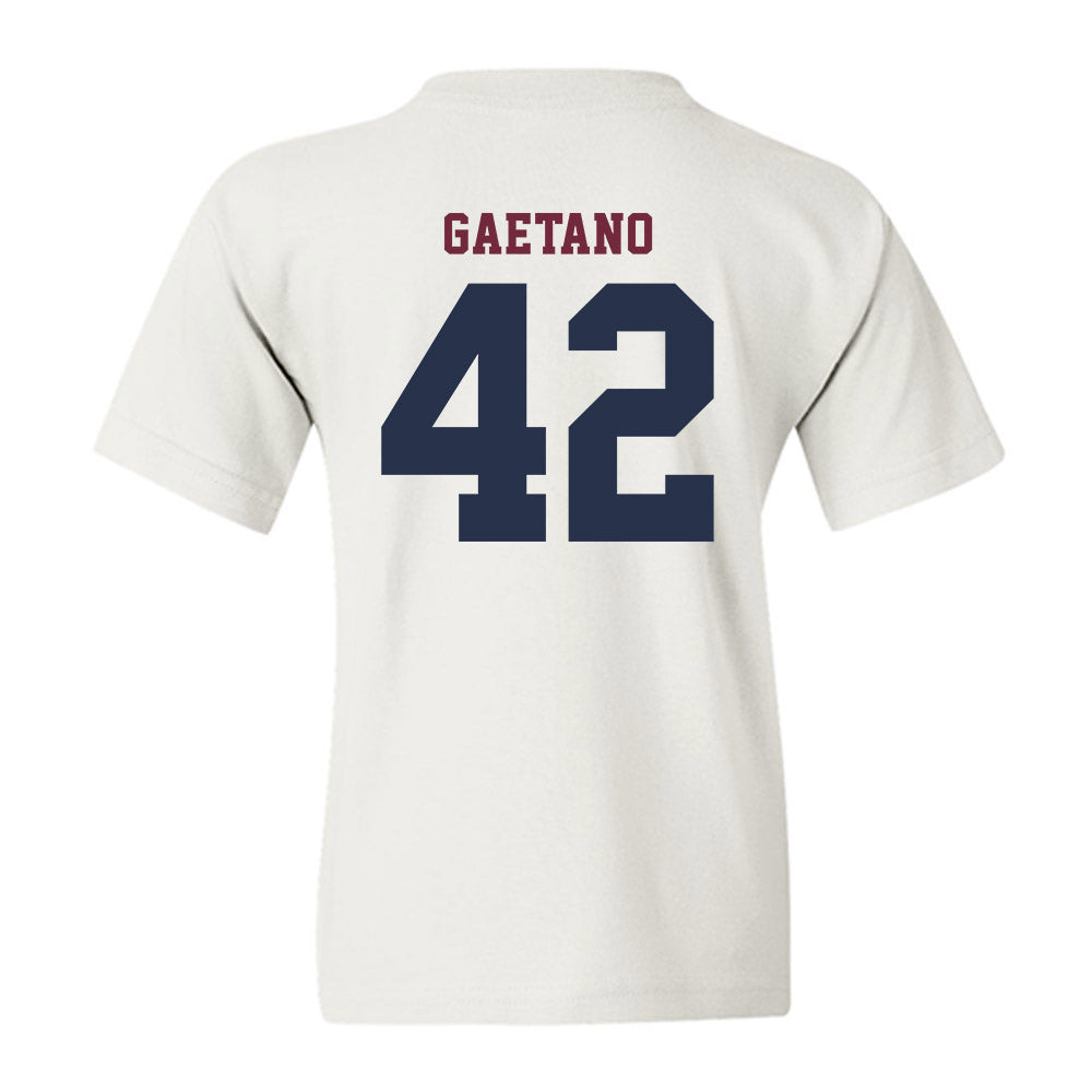 FDU - NCAA Baseball : Tyler Gaetano - Youth T-Shirt-1