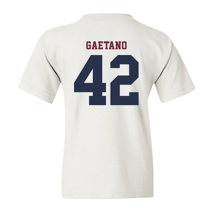 FDU - NCAA Baseball : Tyler Gaetano - Youth T-Shirt-1