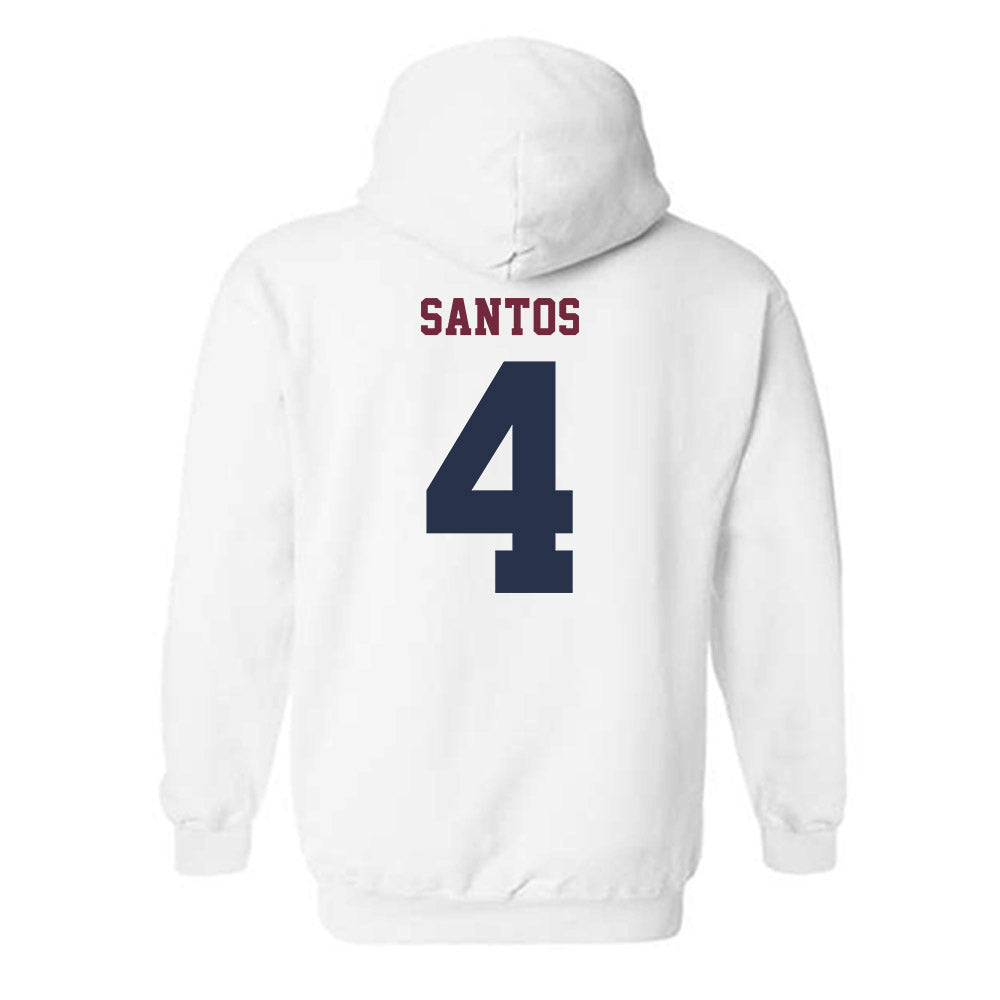 FDU - NCAA Baseball : Aaron Santos - Hooded Sweatshirt-1