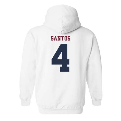 FDU - NCAA Baseball : Aaron Santos - Hooded Sweatshirt-1