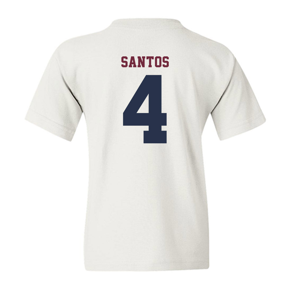 FDU - NCAA Baseball : Aaron Santos - Youth T-Shirt-1