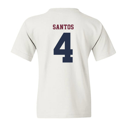 FDU - NCAA Baseball : Aaron Santos - Youth T-Shirt-1