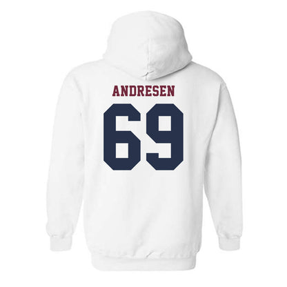 FDU - NCAA Men's Tennis : Jaden Andresen - Hooded Sweatshirt-1