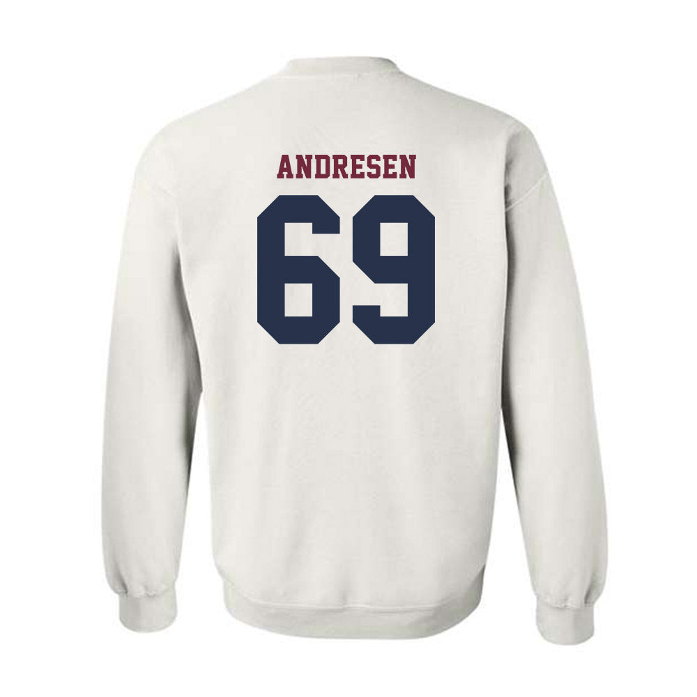 FDU - NCAA Men's Tennis : Jaden Andresen - Crewneck Sweatshirt-1