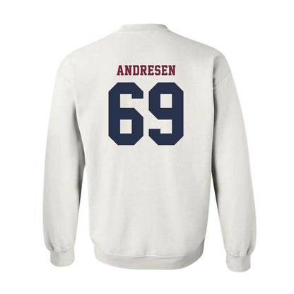 FDU - NCAA Men's Tennis : Jaden Andresen - Crewneck Sweatshirt-1