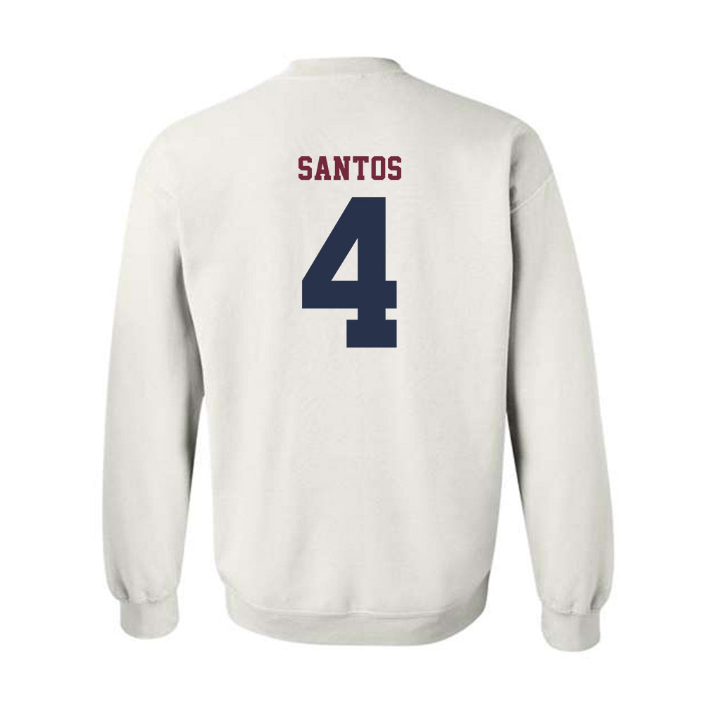 FDU - NCAA Baseball : Aaron Santos - Crewneck Sweatshirt-1