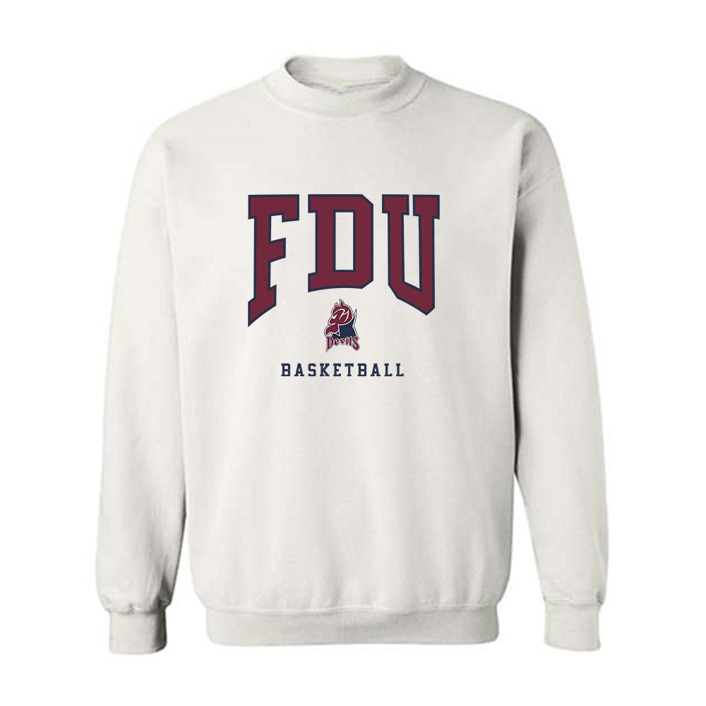 FDU Madison - NCAA Men's Basketball : Frankie Denvir - Crewneck Sweatshirt-0