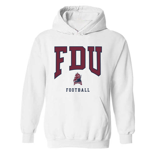 FDU - NCAA Football : John Chatham - Hooded Sweatshirt-0