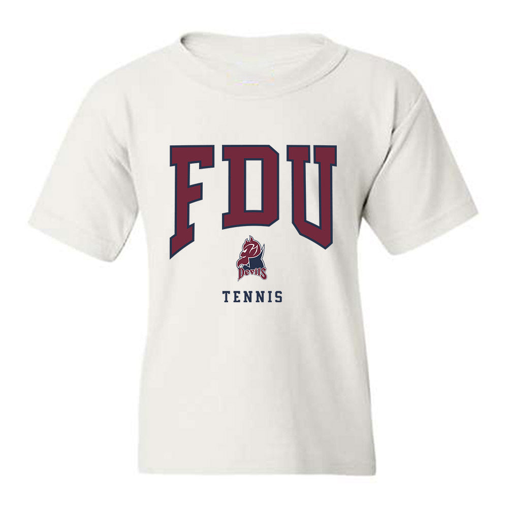 FDU - NCAA Men's Tennis : Jaden Andresen - Youth T-Shirt-0