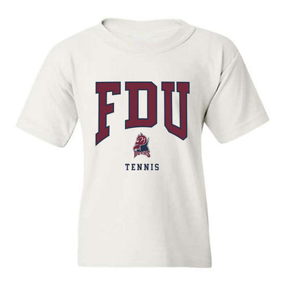 FDU - NCAA Men's Tennis : Jaden Andresen - Youth T-Shirt-0
