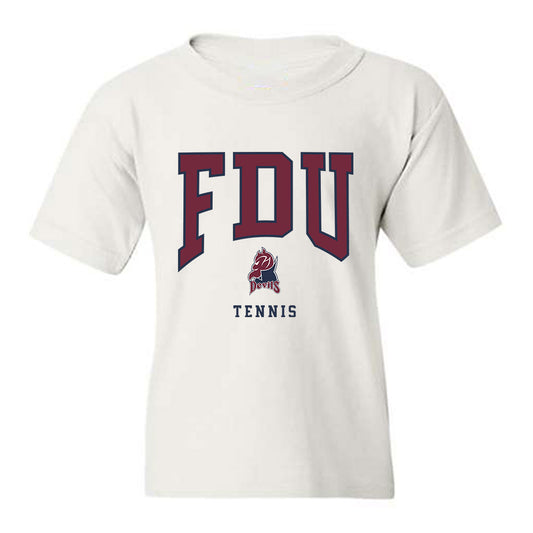 FDU - NCAA Men's Tennis : Jaden Andresen - Youth T-Shirt-0